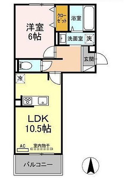 同じ建物の物件間取り写真 - ID:234019279656