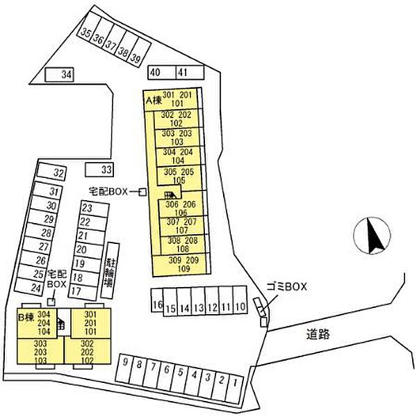 メゾングランレーヴＡ棟 A102｜広島県東広島市西条町寺家(賃貸アパート1R・1階・29.96㎡)の写真 その3