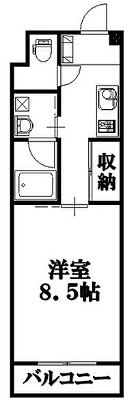 プリンスダイオー 102｜広島県東広島市西条町寺家(賃貸マンション1K・1階・29.76㎡)の写真 その2