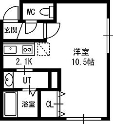 月寒中央駅 4.9万円