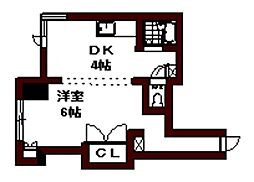 間取図画像 1DK