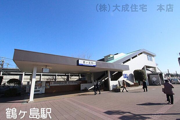 周辺環境:駅 2000m 東武東上線「鶴ヶ島」駅(徒歩26分　駅近くにスーパーやTSUTAYAなどございます)
