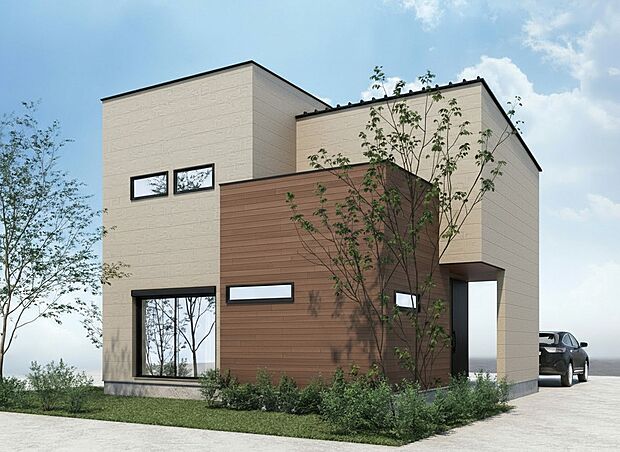 パース:完成予想図（イメージパース）：収納スペース充実！南東向きの陽当り良好なお住まいです＾＾