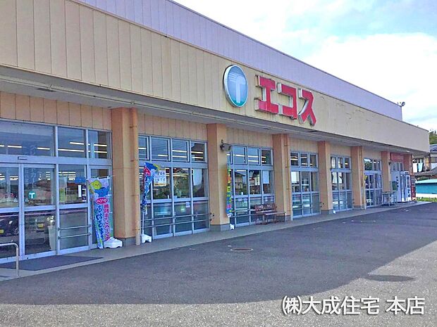 周辺環境:スーパー 350m エコス 与野鈴谷店 徒歩5分につき 毎日のお買い物に便利です！ 