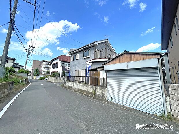 外観:落ち着きのある閑静な住宅地です 現地写真