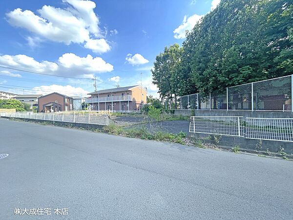 外観:建築条件なし！お好きなハウスメーカーで建築可能です＾＾　現地写真2024.6.7撮影