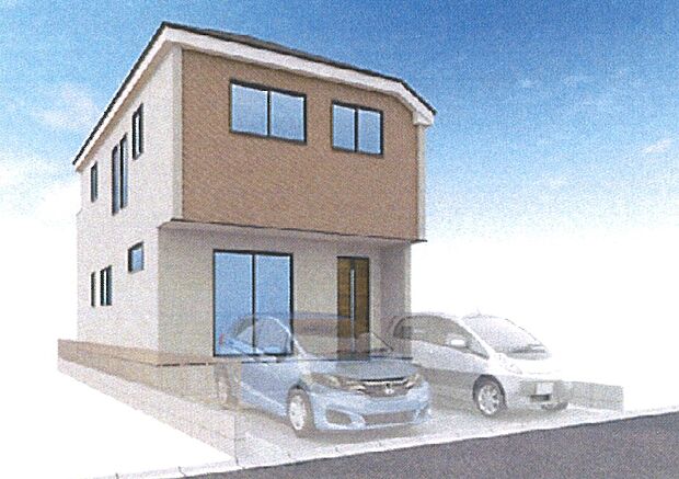 外観:完成予想図(イメージパース)