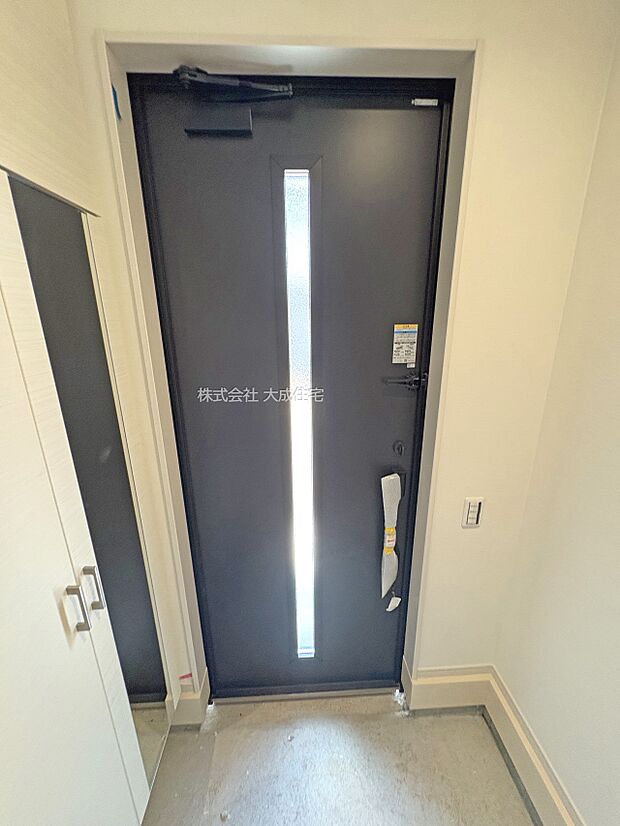 内装:玄関。 現地写真2025.7.3撮影