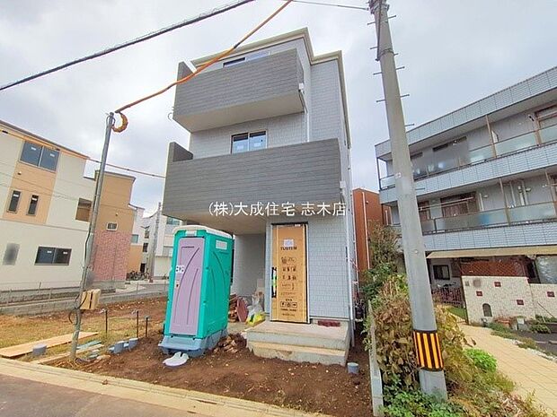 外観:1号棟：現地写真2025.10.15撮影