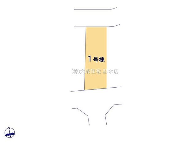 区画図:徒歩圏内に商業施設が充実した好立地！