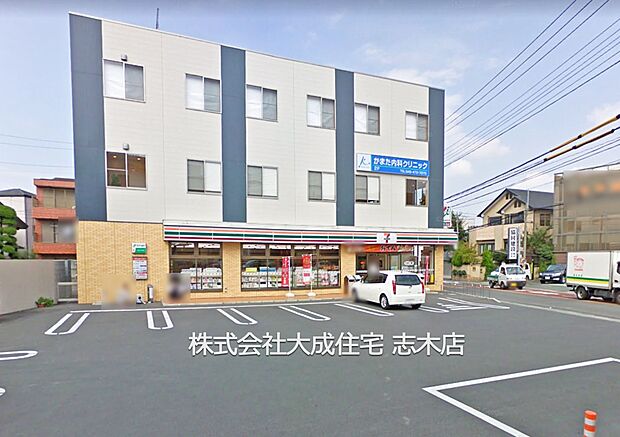 周辺環境:コンビニ 500m セブンイレブン志木大原店(徒歩7分。便利な24時間営業です！)