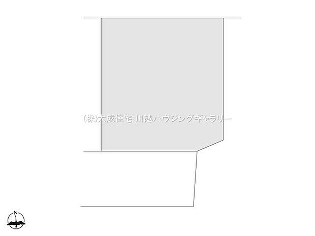 区画図:陽当たり良好で風通しの良い区画。