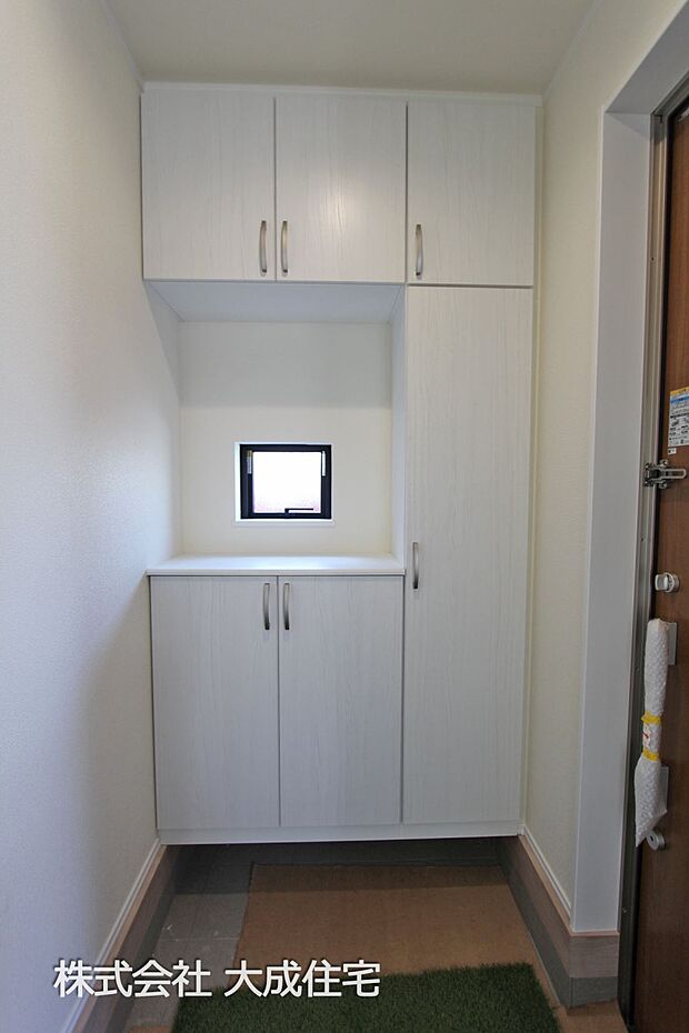 内装:玄関収納　現地写真2025.8.21撮影