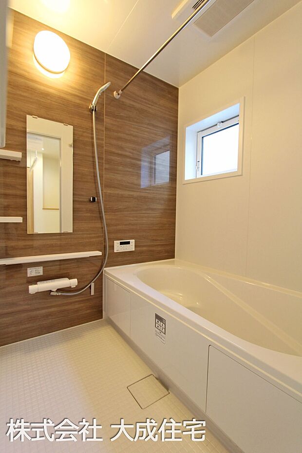 内装:13号棟：日々の疲れ癒すバスルーム　現地写真2025.8.21撮影