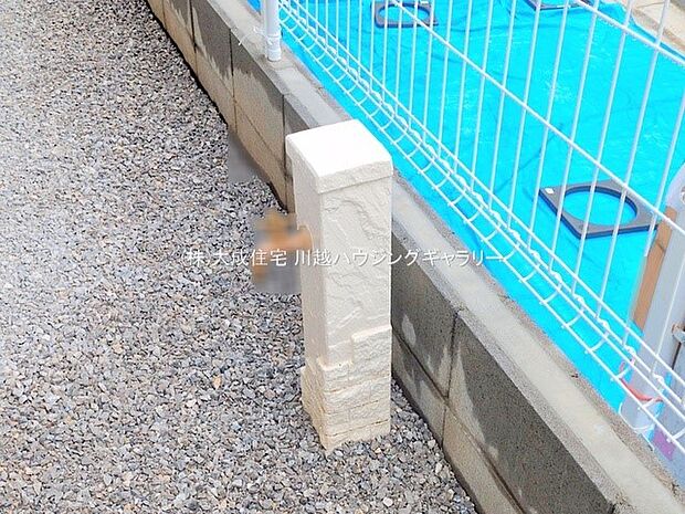 設備:洗車やガーデニングの際に便利です。 現地写真:2025.6.25撮影