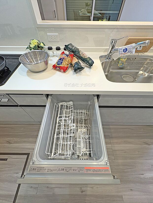設備:疲れた日のお皿洗いも楽々終わります。 現地写真2025.7.10撮影