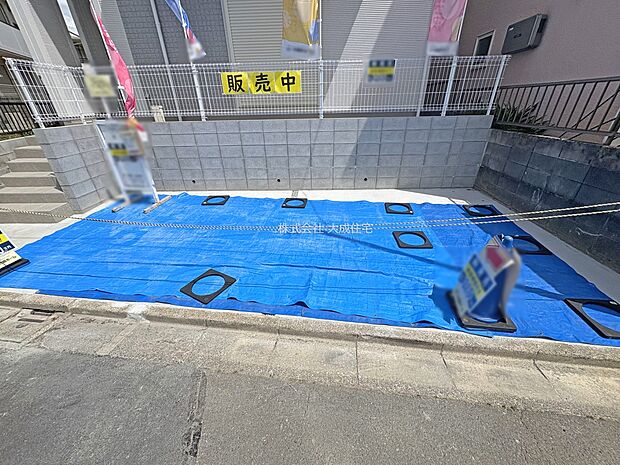 外観:駐車可能スペースございます。 現地写真2025.7.10撮影