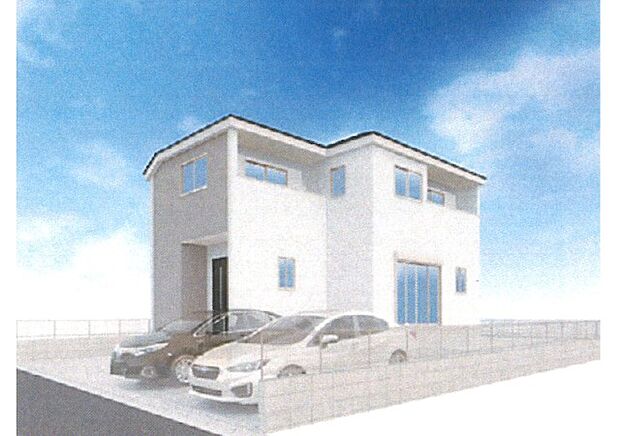 外観:完成予想図(イメージパース)