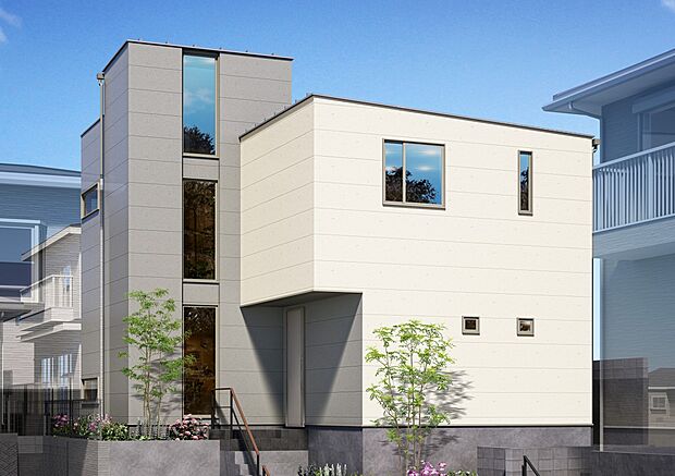 パース:南西向き・吹き抜けで暖かなお住まい^^ ※完成予想図