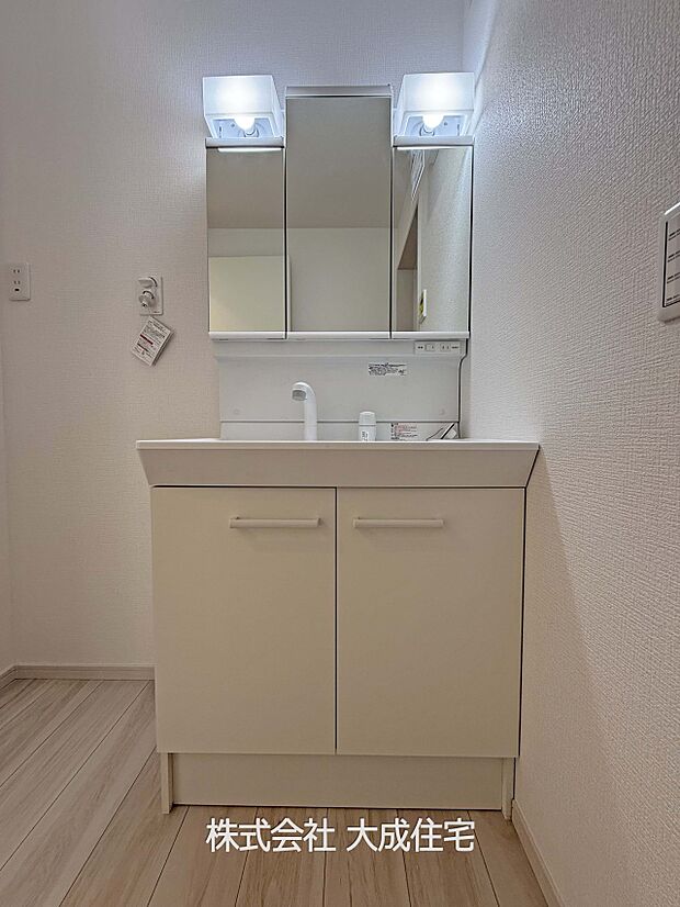 内装:洗面台　現地写真2025.10.17撮影