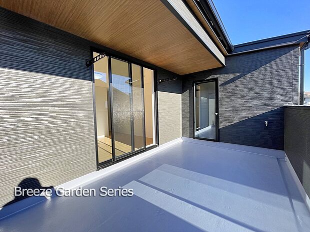 外観:建築プラン例：バルコニー