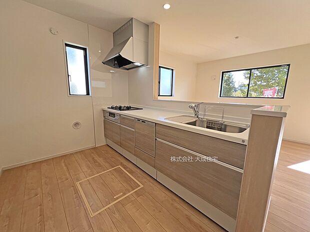 内装:2号棟:出来たてのお料理もすぐに提供できます 現地写真2025.11.17撮影