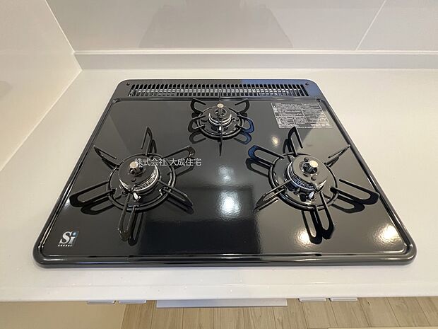 設備:1号棟:ガスコンロ 現地写真2025.11.17撮影