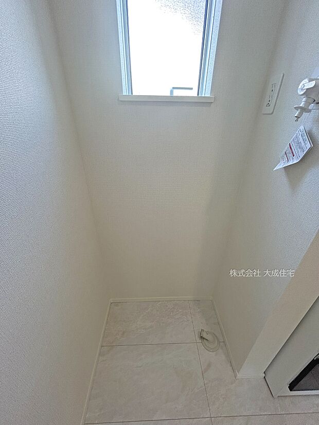 内装:ランドリースペース。　1号棟：現地写真2025.8.15撮影