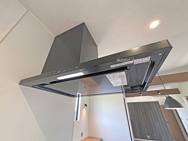 設備:スタイリッシュな換気扇。 現地写真:2025.8.22撮影