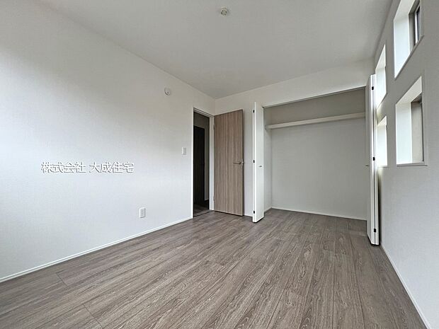 内装:2号棟:収納スペース充実です^^ 現地写真2026.3.16撮影