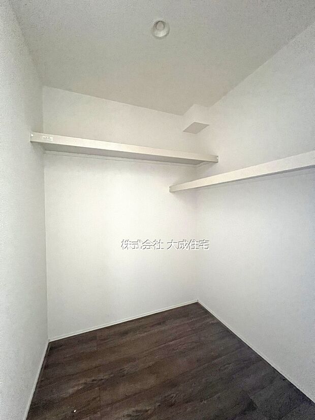 内装:2号棟:大容量のWIC! 現地写真2026.3.16撮影