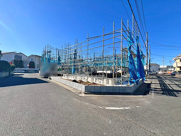 外観:2号棟：現地写真2026.1.12撮影