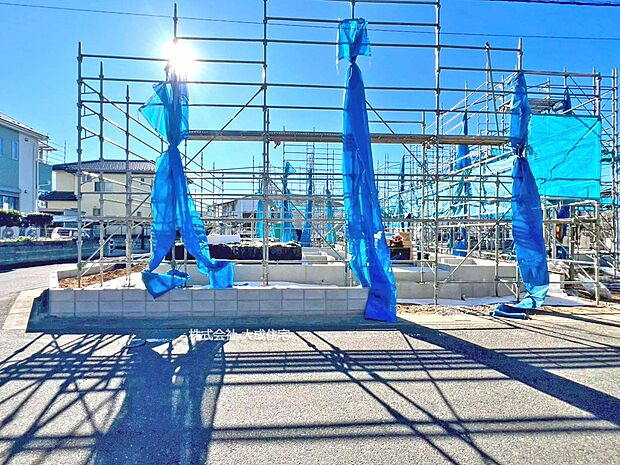 外観:2号棟：現地写真2026.1.12撮影