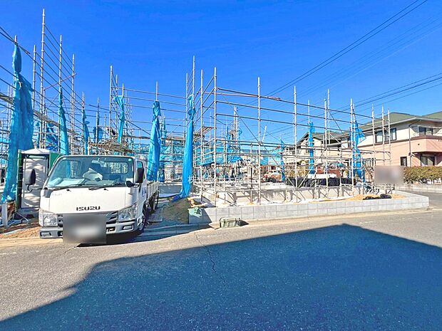 外観:2号棟：現地写真2026.1.12撮影