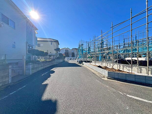 外観:全5棟：現地写真2026.1.12撮影