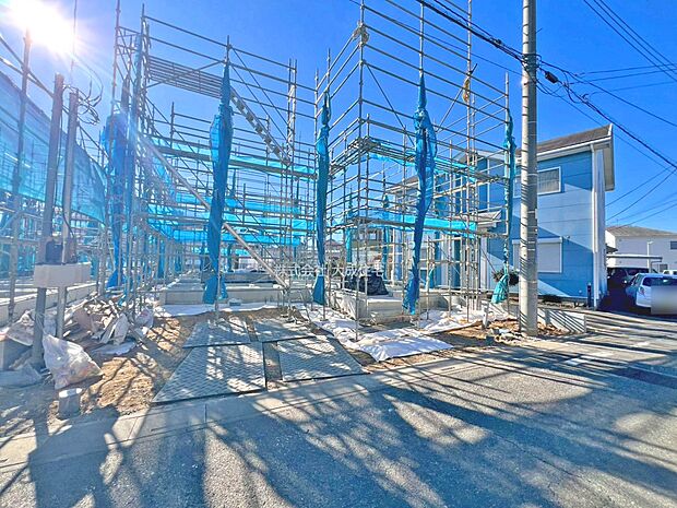 外観:1号棟：現地写真2026.1.12撮影