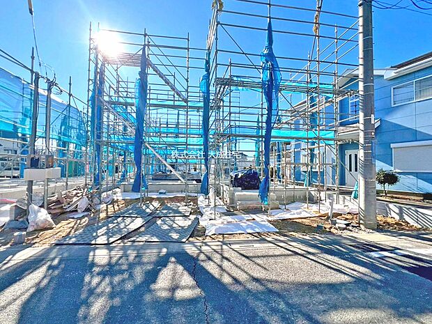 外観:1号棟：現地写真2026.1.12撮影