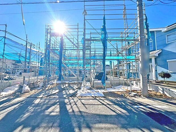 外観:1号棟：現地写真2026.1.12撮影