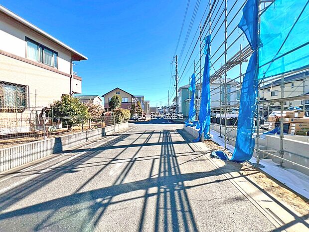 外観:全5棟：現地写真2026.1.12撮影