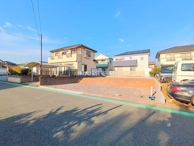 外観:5号棟:商業施設が徒歩圏内に多数ある好立地! 現地写真2025.11.7撮影