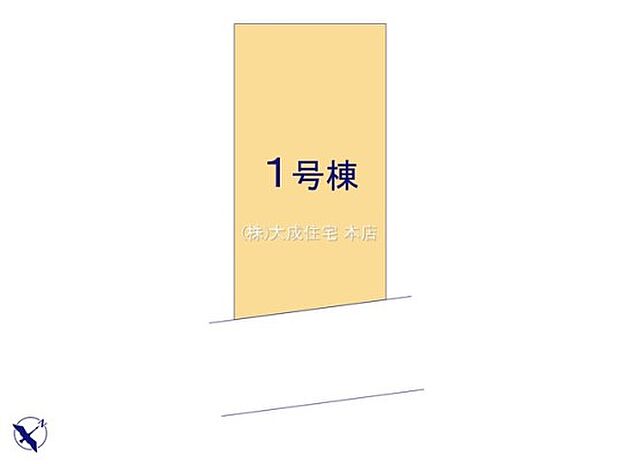 区画図:カースペース3台分あり!(車種による)