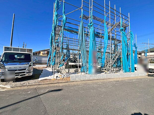 外観:3号棟：現地写真2026.1.12撮影