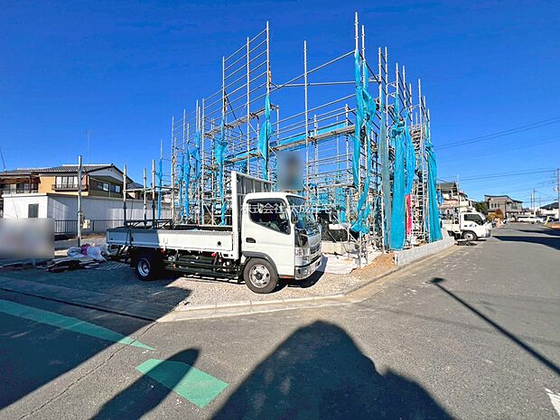 外観:3号棟：現地写真2026.1.12撮影