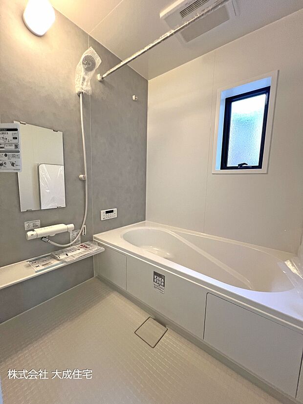 内装:3号棟:日々の疲れを癒すバスルーム 現地写真2025.10.27撮影