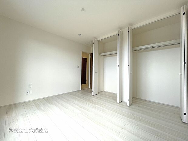 内装:3号棟:収納スペースも充実です^^ 現地写真2025.10.27撮影
