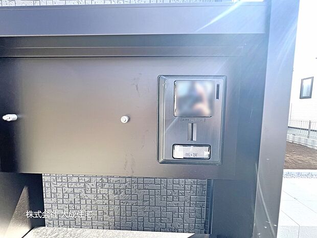 設備:1号棟：モニター付きインターホン　現地写真2025.10.27撮影