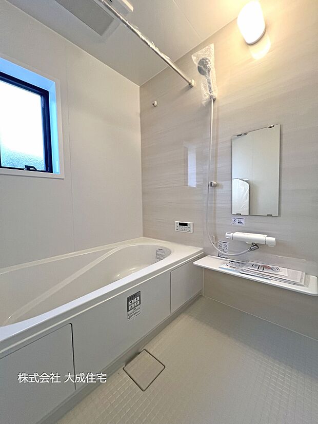 内装:2号棟：日々の疲れを癒すバスルーム　現地写真2025.10.27撮影