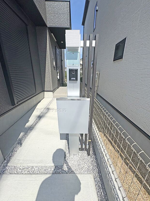 設備:急な来客も安心の対応が可能です。　2号棟：現地写真2025.8.29撮影