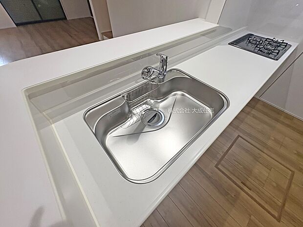 設備:シンク。　2号棟：現地写真2025.8.29撮影