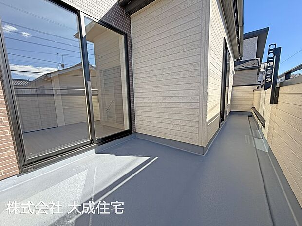 外観:南西向きで陽当り良好です！　現地写真2026.1.22撮影